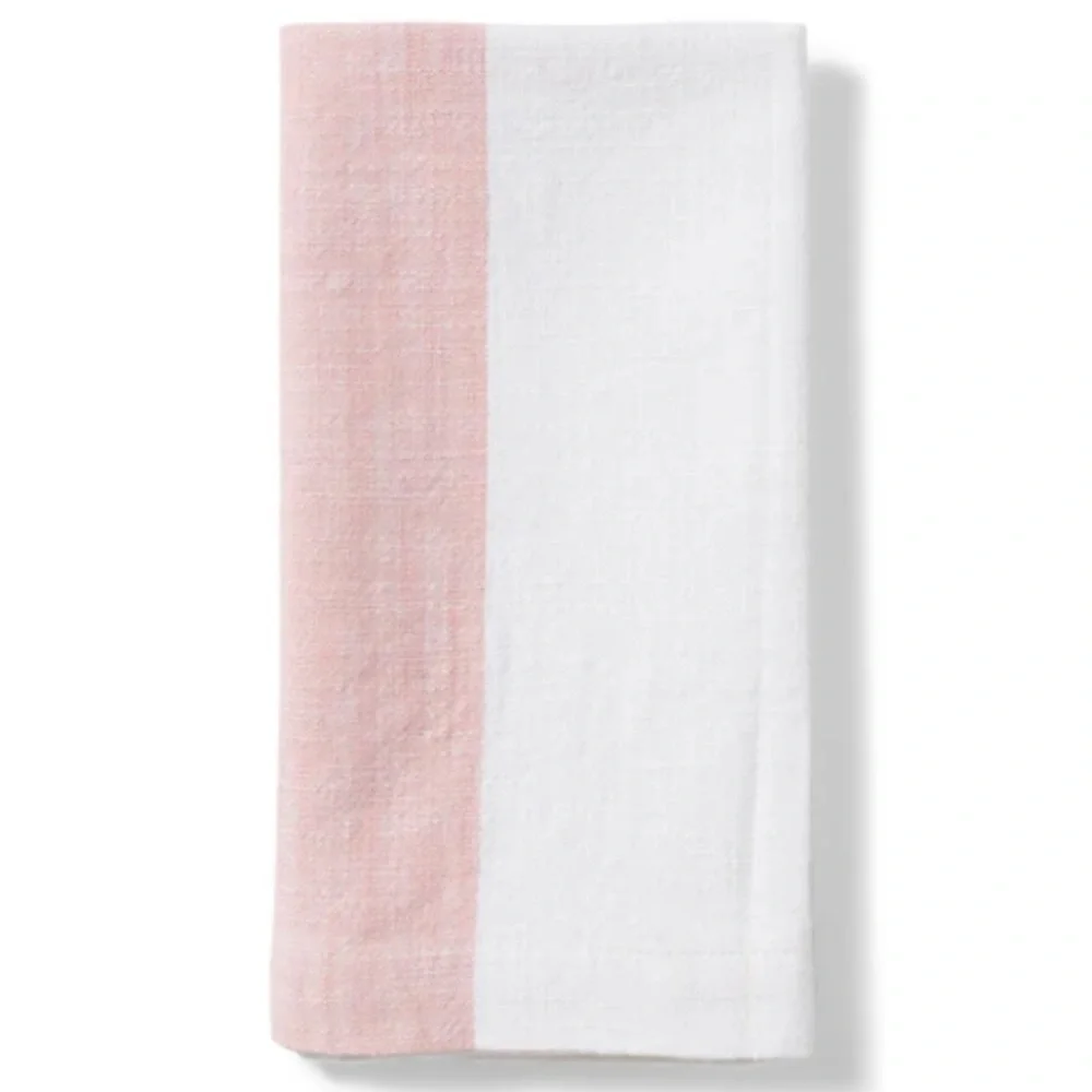 Leeway Home Everyday Cotton Napkins Rose Set of 4